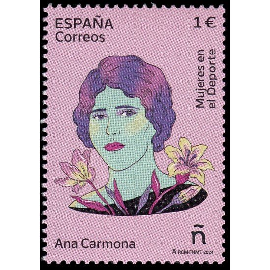 España Spain 5747 2024 Mujeres en el deporte Ana Carmona MNH España Spain 5747 2024 Mujeres en el deporte Ana Carmona MNH