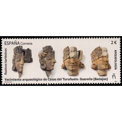España Spain 5754 2024 Arqueología Rostros tartésicos MNH España Spain 5754 2024 Arqueología Rostros tartésicos MNH