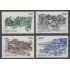 Feroe  53/56  1981 Vistas del viejo Torshavn-dibujos de Ingalvur av Reyni-
