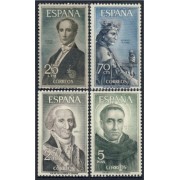 España Spain 1653/56 1965 Personajes españoles MNH