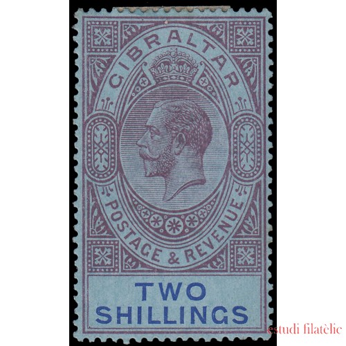 Gibraltar 82 1921-32 Efigie de Jorge V MH