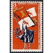España Spain 1674 1965 IV Centenario de la Fundación San Agustín. Florida MNH