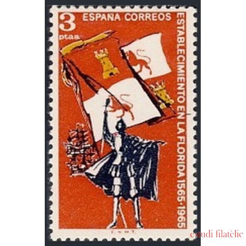 España Spain 1674 1965 IV Centenario de la Fundación San Agustín. Florida MNH