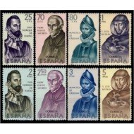 España Spain 1678/85 1965 Forjadores  de América MNH