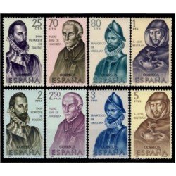 España Spain 1678/85 1965 Forjadores  de América MNH