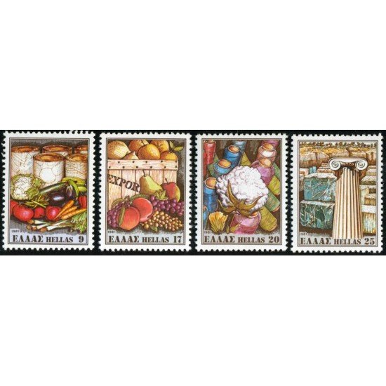 FL1/S  Grecia Greece Nº 1419/22  1981 MNH