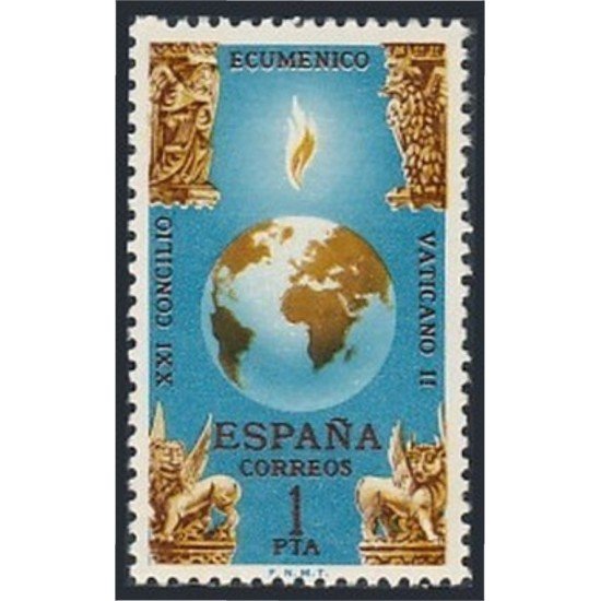 España Spain 1695 1695 Clausura del Concilio Ecuménico MNH