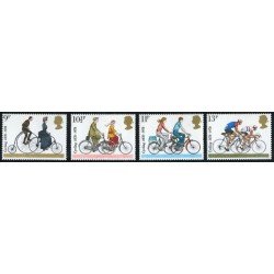 DEP3/S Gran Bretaña 872/75 1978 Centenario de la Federación Ciclista Británica MNH DEP3/S Gran Bretaña 872/75 1978 Centenario de la Federación Ciclista Británica MNH