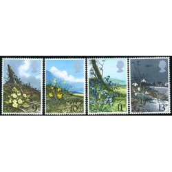 FL3/S Gran Bretaña 884/87 1979 Flores salvajes MNH FL3/S Gran Bretaña 884/87 1979 Flores salvajes MNH