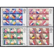 Gran Bretaña 888/91 1979  Elecciones por el Parlamento europeo MNH