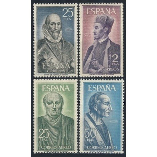España Spain 1705/08 1966 Personajes Españoles MNH España Spain 1705/08 1966 Personajes Españoles MNH