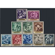 España Spain 1710/19 1966  Jose Mª Sert MNH
