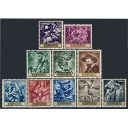 España Spain 1710/19 1966 Jose Mª Sert MNH España Spain 1710/19 1966 Jose Mª Sert MNH