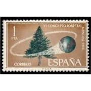 España Spain 1736 1966 Congreso forestal MNH