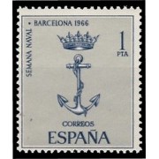 España Spain 1737 1966 Semana naval de Barcelona MNH