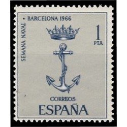 España Spain 1737 1966 Semana naval de Barcelona MNH España Spain 1737 1966 Semana naval de Barcelona MNH