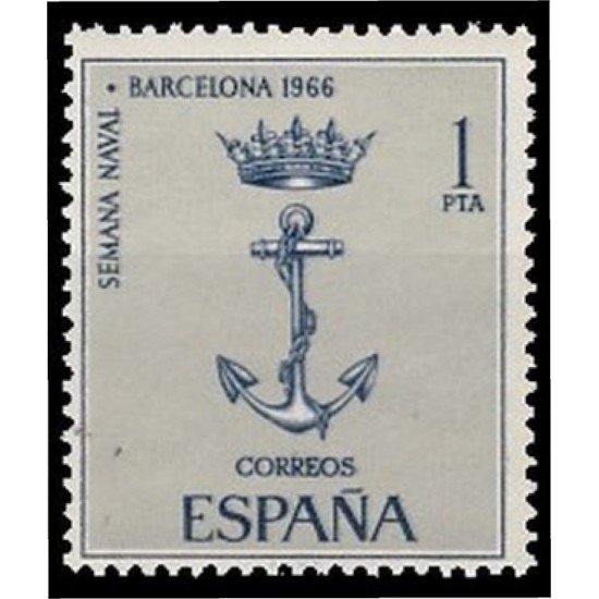 España Spain 1737 1966 Semana naval de Barcelona MNH España Spain 1737 1966 Semana naval de Barcelona MNH