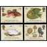 Gran Bretaña 1293/96 1988 Flora y fauna MNH