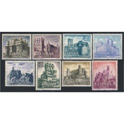 España Spain 1738/45 1966 Castillos de España MNH España Spain 1738/45 1966 Castillos de España MNH