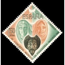 España Spain 1746 1966 IV Congreso mundial de Psiquiatría MNH España Spain 1746 1966 IV Congreso mundial de Psiquiatría MNH