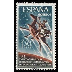 España Spain 1749 1966 XVII Congreso de la Federación Astronáutica Internacional MNH España Spain 1749 1966 XVII Congreso de la Federación Astronáutica Internacional MNH