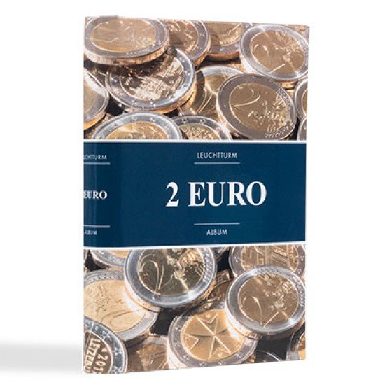 Leuchtturm 361560 Álbum de bolsillo 2EURO para 48 monedas de 2 euros Leuchtturm 361560 Álbum de bolsillo 2EURO para 48 monedas de 2 euros