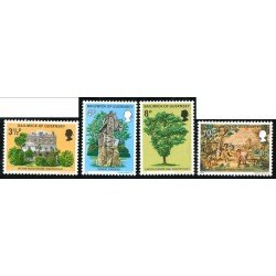 FL1/FAU3/S Guernesey  Nº 116/19  1975   MNH