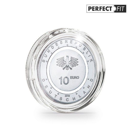 Leuchtturm 365348 Cápsulas ULTRA Perfect Fit para alemanes 10 Euro (28,75 mm), p Leuchtturm 365348 Cápsulas ULTRA Perfect Fit para alemanes 10 Euro (28,75 mm), p