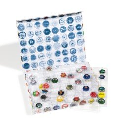 Leuchtturm 367179 Estuche para 96 placas de chapas, divisiones cuadradas Leuchtturm 367179 Estuche para 96 placas de chapas, divisiones cuadradas