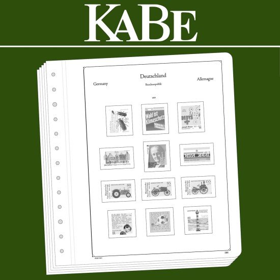 Leuchtturm 366551 KABE Suplemento República Federal de Alemania 2021 Leuchtturm 366551 KABE Suplemento República Federal de Alemania 2021