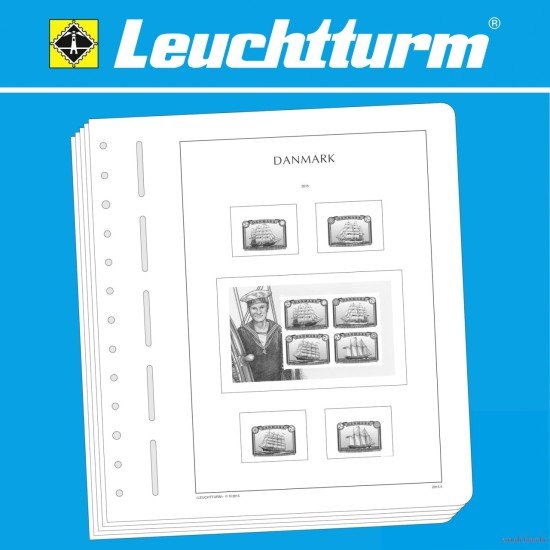 Leuchtturm 371503 Suplemento-SF República Federal de Alemania-pares horiz. (series en curso) 2023 Leuchtturm 371503 Suplemento-SF República Federal de Alemania-pares horiz. (series en curso) 2023