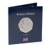 Leuchtturm 368471 Álbum de monedas PRESSO 50 peniques para monedas en circulación desde 1998