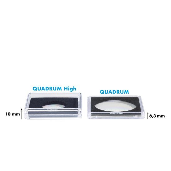 Leuchtturm 365935 Cápsulas de monedas QUADRUM High diámetro interior 36 mm p. 50 Leuchtturm 365935 Cápsulas de monedas QUADRUM High diámetro interior 36 mm p. 50