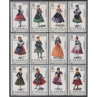España Spain 1767/78 1967 Trajes típicos españoles MNH