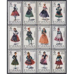 España Spain 1767/78 1967 Trajes típicos españoles MNH España Spain 1767/78 1967 Trajes típicos españoles MNH