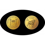 España Spain 2023 15 céntimos 1/10 onza Toro 999,9 oro gold