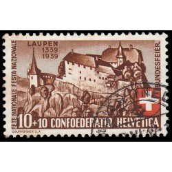 Suiza Switzerland 341 1939 Pro patria Castillo de Laupen Usado Suiza Switzerland 341 1939 Pro patria Castillo de Laupen Usado