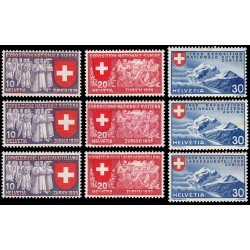 Suiza Switzerland 320/28 Exposición nacional Suiza MH Suiza Switzerland 320/28 Exposición nacional Suiza MH