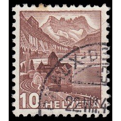 Suiza Switzerland 387 19443 Castillo de Chillon Usado Suiza Switzerland 387 19443 Castillo de Chillon Usado