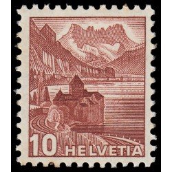 Suiza Switzerland 387 1943 Castillo de Chillon MH Suiza Switzerland 387 1943 Castillo de Chillon MH