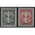 Suiza Switzerland 403/04 1945 Obras de asistencia a la guerra Escudo MH