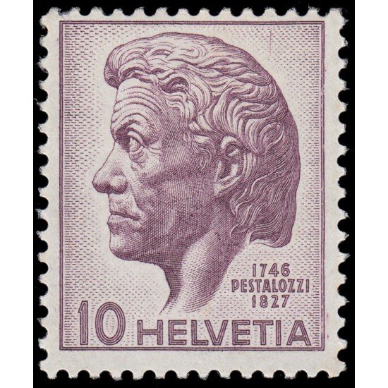 Suiza Switzerland 427 1946 Henri Pestalozzi MH Suiza Switzerland 427 1946 Henri Pestalozzi MH