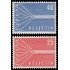 Suiza Switzerland  595/96 1957 Europa MH