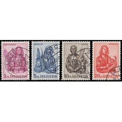 Suiza Switzerland 660C/60F 1961 Evangelistas Usados Suiza Switzerland 660C/60F 1961 Evangelistas Usados