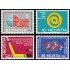 Suiza Switzerland 673/76 1961 Sellos de propaganda MH