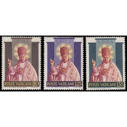 Vaticano 200/02 1954 Canonización de Pío X MNH Vaticano 200/02 1954 Canonización de Pío X MNH