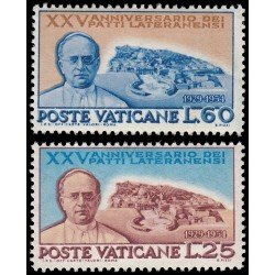 Vaticano 192/93 1954 25 aniv. de los acuerdos de Letran MNH Vaticano 192/93 1954 25 aniv. de los acuerdos de Letran MNH