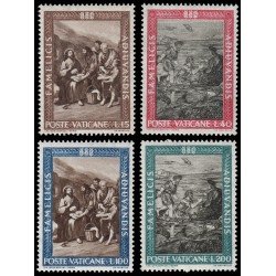 Vaticano 374/77 1963 Campaña mundial contra el hambre MNH Vaticano 374/77 1963 Campaña mundial contra el hambre MNH