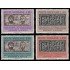 Vaticano 359/62 1962 Congreso internacional de arqueología Rávena MNH