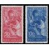 Vaticano 213/14 1955 500 aniv. de la muerte de Fra Angélico MNH